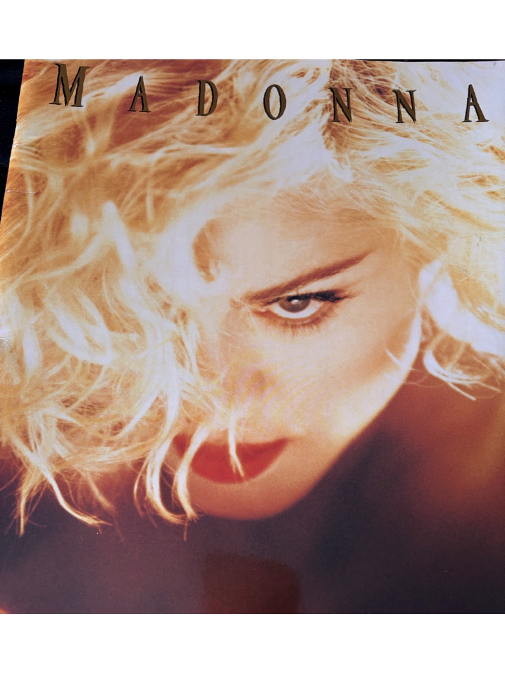 Madonna Blond Ambition World Tour program book 1990 90s Queen of pop